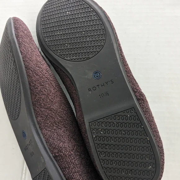 Rothy's Truffle Python  The Flats Size 10.5 - Picture 7 of 9